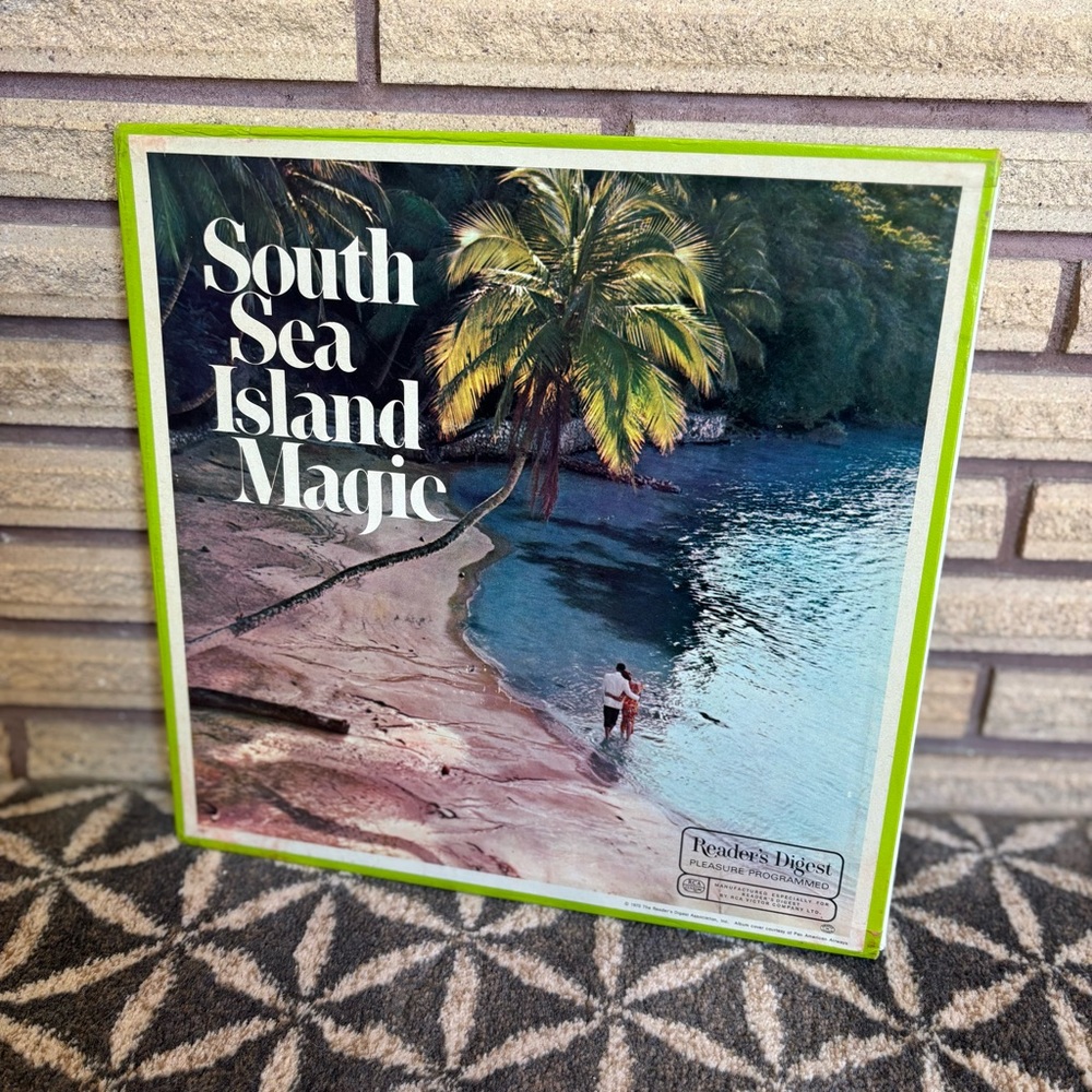 70's "South Sea Island Magic" Boxed Album Set - 6 - Reader's Digest Record Set